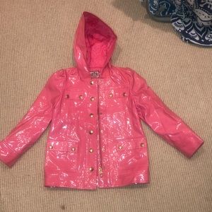 JUICY COUTURE Girls Waterproof Raincoat